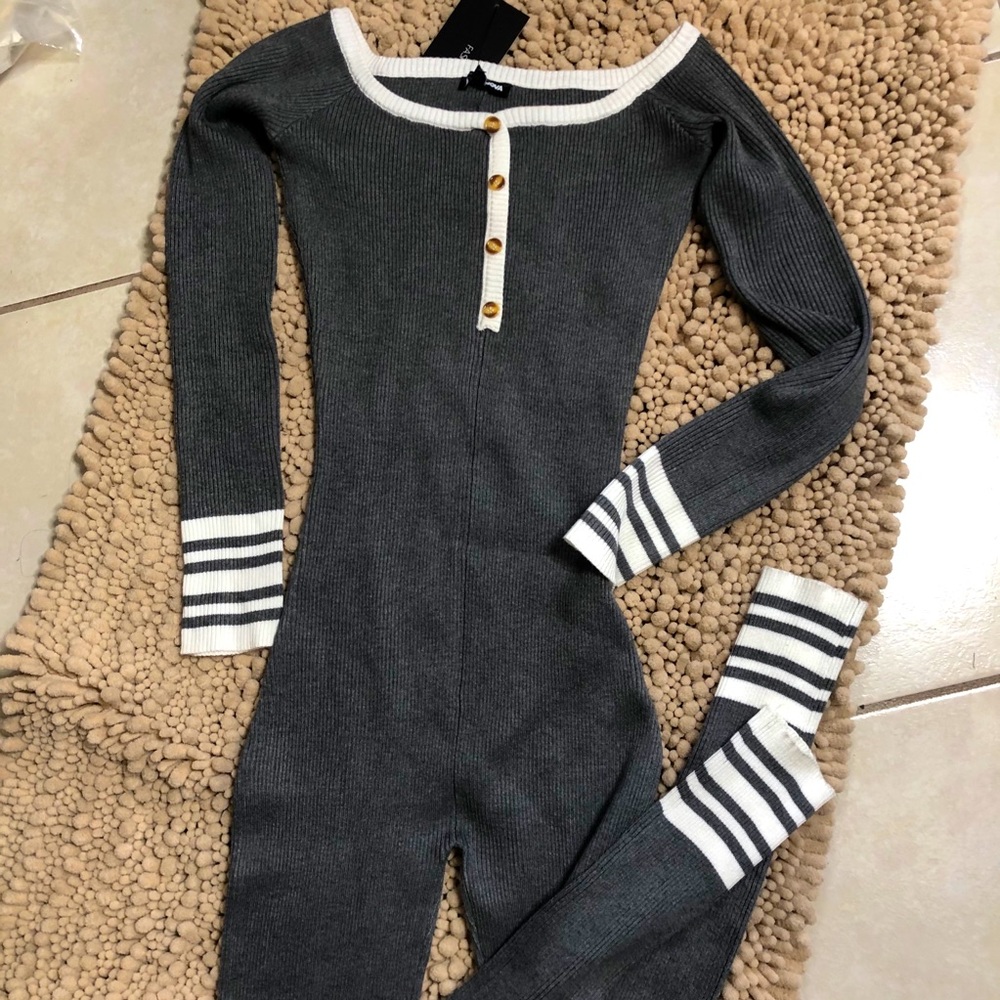 Medium fashion nova grey pajama